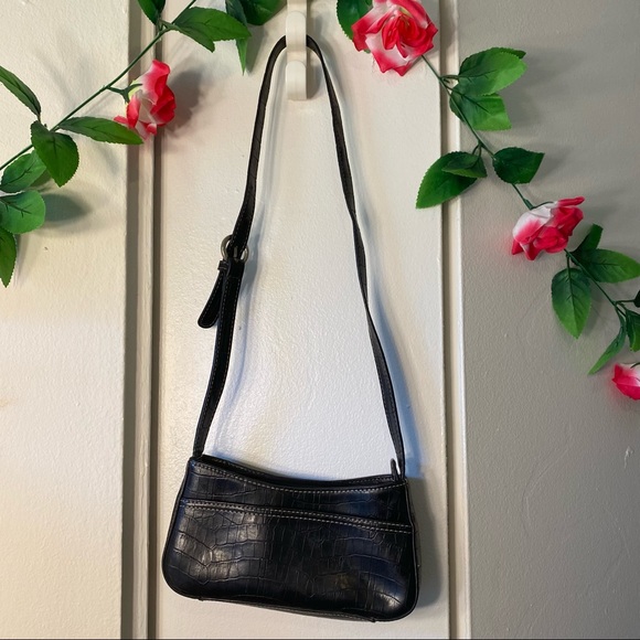 🖤NWOT Liz Claiborne Leather Bag - Picture 6 of 10